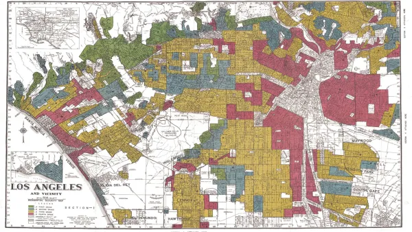 Los Angeles in 1939, as determined by the Home Owners’ Loan Corporation (HOLC).